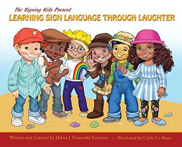 portada The Signing Kids Present Learning Sign Language Through Laughter (en Inglés)