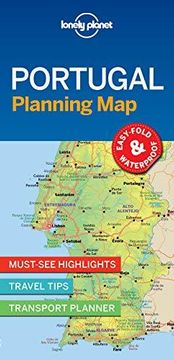 portada Lonely Planet Portugal Planning map [Idioma Inglés] (en Inglés)
