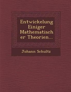 portada Entwickelung Einiger Mathematischer Theorien... (en Alemán)
