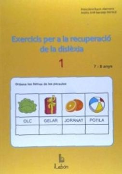 portada Exercicis per a la recuperació de la dislèxia-1 (en Catalá)
