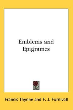 portada emblems and epigrames (in English)