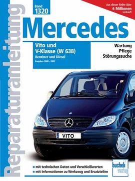 portada Mercedes Vito und V-Klasse Serie W638 2000-2003 Benziner und Diesel (en Alemán)