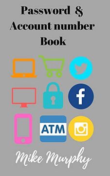 portada Password & Account Number Book (en Inglés)
