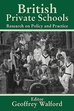 portada british private schools: research on policy and practice (en Inglés)
