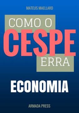 portada Como o Cespe erra: Economia (en Portugués)