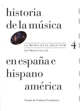 portada Historia de la Música en España e Hispanoamérica. Volumen 4