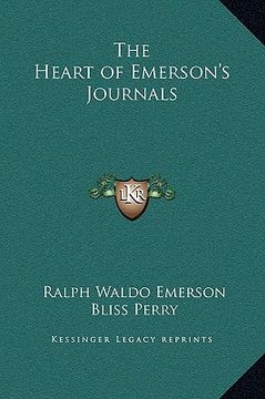 portada the heart of emerson's journals (en Inglés)