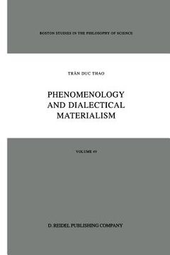 portada Phenomenology and Dialectical Materialism (en Inglés)