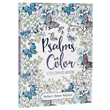 portada "The Psalms in Color" Inspirational Adult Coloring Book (en Inglés)
