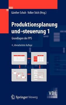 portada produktionsplanung und -steuerung 1 (en Alemán)