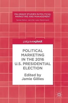 portada Political Marketing in the 2016 U.S. Presidential Election (in English)
