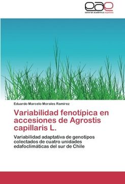portada Variabilidad Fenotipica En Accesiones de Agrostis Capillaris L.