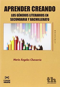 portada Aprender Creando los Géneros Literarios en Secundaria y Bachillerato