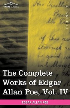 portada the complete works of edgar allan poe, vol. iv (in ten volumes): tales (en Inglés)