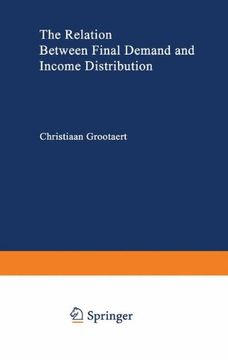 portada the relation between final demand and income distribution: with application to japan (en Inglés)