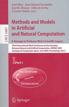 portada methods and models in artificial and natural computation: a homage to professor mira's scientific legacy (en Inglés)
