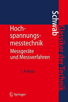 portada Hochspannungsmesstechnik: Messgeräte und Messverfahren (in German)