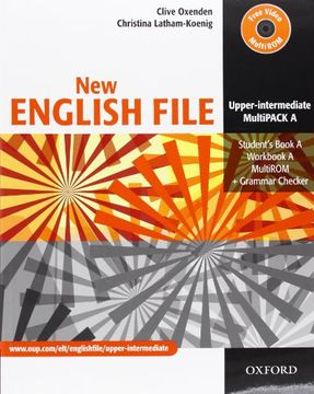 portada New English File: Multipack a Upper-Intermediate Level: Six-Level General English Course for Adults (en Inglés)