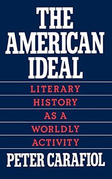 portada The American Ideal: Literary History as a Worldly Activity (en Inglés)