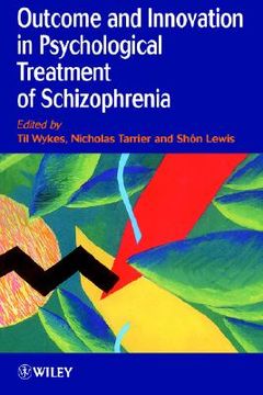 portada outcome and innovation in psychological treatment of schizophrenia (in English)