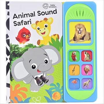 portada Baby Einstein - Animal Sound Safari Sound Book - pi Kids 