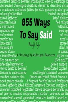 portada 855 Ways To Say Said (en Inglés)