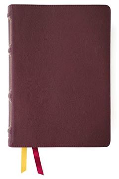 portada Nkjv, Thompson Chain-Reference Bible, Genuine Leather, Calfskin, Burgundy, red Letter, Thumb Indexed, Comfort Print (en Inglés)