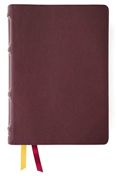 portada Nkjv, Thompson Chain-Reference Bible, Genuine Leather, Calfskin, Burgundy, red Letter, Thumb Indexed, Comfort Print 