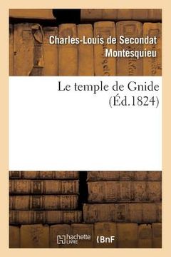 portada Le Temple de Gnide (en Francés)