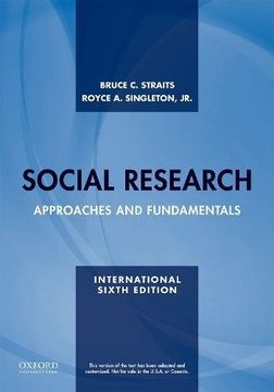 portada Social Research: Approaches and Fundamentals (en Inglés)