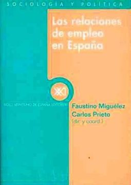 portada Las relaciones de empleo en España (in Spanish)