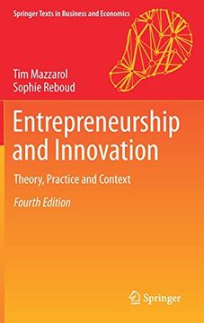 portada Entrepreneurship and Innovation: Theory, Practice and Context (Springer Texts in Business and Economics) (in English)