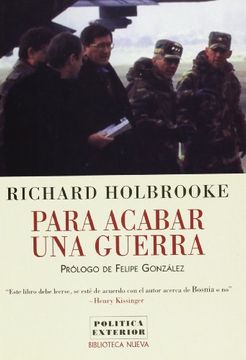 portada Para Acabar una Guerra (in Spanish)