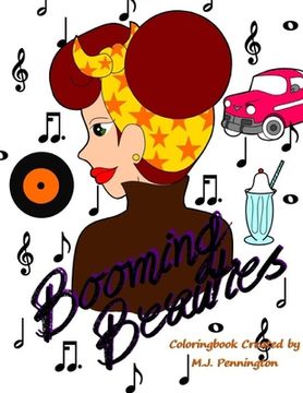 portada Booming Beauties: Coloringbook by M.J. Pennington (en Inglés)