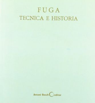 portada Fuga, Tecnica e Historia