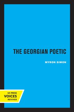 portada The Georgian Poetic (en Inglés)