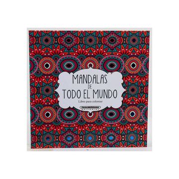 portada Mandalas de Todo el Mundo-Libro Para Colorear (in Spanish)
