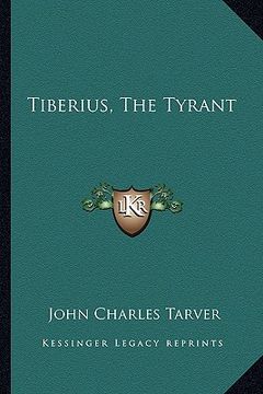 portada tiberius, the tyrant (in English)
