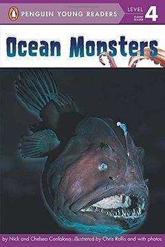 portada Ocean Monsters (Penguin Young Readers, Level 4) (en Inglés)