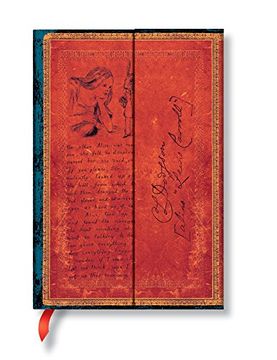 portada Lewis Carroll, Alice in Wonderland Journal: Lined Mini (Embellished Manuscripts Collection) (en Inglés)