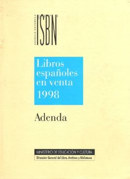 portada Adenda (Libros Espanoles en Venta 1998)