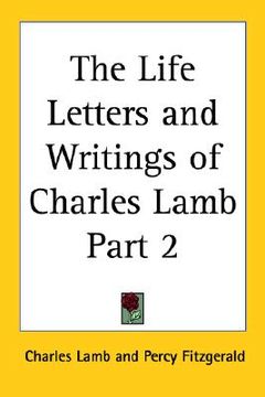 portada the life letters and writings of charles lamb part 2 (in English)
