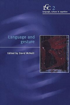 portada Language and Gesture Paperback (Language Culture and Cognition) (en Inglés)