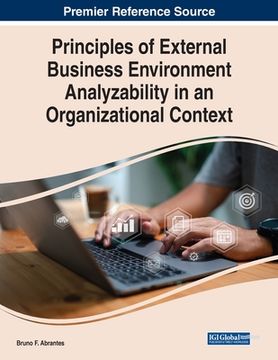 portada Principles of External Business Environment Analyzability in an Organizational Context (en Inglés)