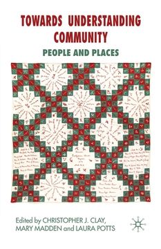 portada Towards Understanding Community: People and Places (en Inglés)