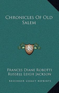portada chronicles of old salem (en Inglés)