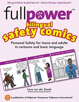 portada Fullpower Bilingual Safety Comics in English and Spanish: Personal Safety for Teens and Adults in Cartoons and Basic Language