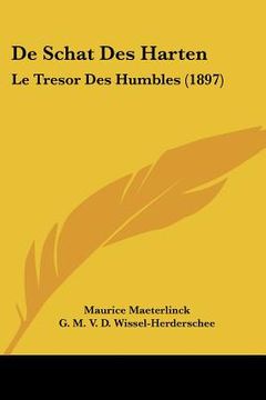 portada De Schat Des Harten: Le Tresor Des Humbles (1897)