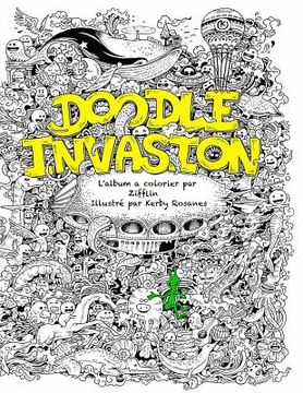 portada Doodle Invasion: L'album a colorier par Zifflin