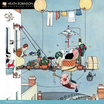 portada Heath Robinson Wall Calendar 2025 (Art Calendar) (en Inglés)